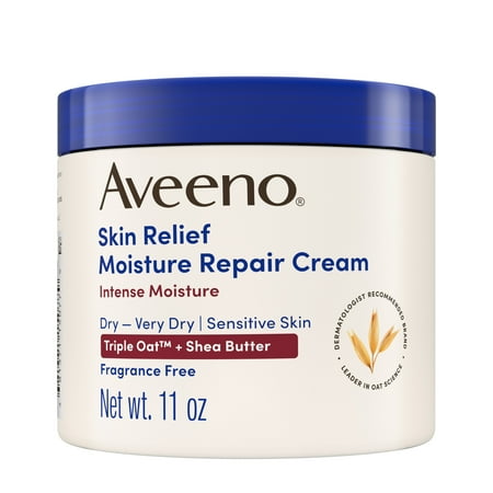 Aveeno Skin Relief Intense Moisture Repair Cream, Very Dry Skin, 11 oz