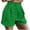 shorts 6#Green, variant on WAYUTE Women's Shorts Plus Size Active Hiking Workout Solid Color Cozy Short Pants with Pockets Casual Soft Comfort Summer Outdoor
