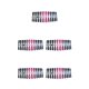 thumbnail image 2 of Uñas postizas Soidarity 24 piezas puntas para mujeres niñas negro rosa rojo Type2 NO2, 2 of 6