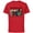Red, variant on Marvel Avengers and Spider-Man Super Hero Real Names Retro - Short Sleeve Cotton T-Shirt for Adults - Customized-Athletic Heather