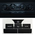 thumbnail image 2 of Modern Black and White Decals for A6 2004 2006 AC Control Button Repair, 2 of 2