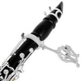 thumbnail image 4 of Portable Music Stand Clarinet Lyre Music Clip Stainless Steel Clarinet Music Holder for Bands and Beginner Practice, 4 of 12