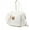 White, variant on Baby Diaper Bag Tote, Mommy Bag Cute Baby Nappy Bag Crossbody Travel Diaper Tote Multifunction Baby Storage Bag