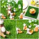 thumbnail image 4 of Estera de césped artificial, decoración de plantas artificiales, plantas decorativas para alfombras de área, césped, modelo de paisaje estático, 4 piezas, 4 of 6
