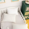 thumbnail image 4 of Ntbay 2 Pack Cotton Down Alternative Soft and Breathable Toddler Pillows, Easy Care Travel Small Pillows for Sleeping, Ideal for Daycare, Crib, Cot, 13" x 18", 4 of 9
