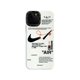 thumbnail image 2 of Para Iphone 13/12/11 Off White Nike Frosted Phone Case 13pro/12pro negro+blanco TUNC Sencillez, 2 of 5