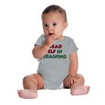 thumbnail image 4 of Cute Christmas Head Elf In Training Romper Boys or Girls Infant Baby Brisco Brands 18M, 4 of 6