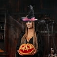 thumbnail image 3 of Decoraciones de Halloween, adornos de Halloween, sombrero de bruja de Halloween, accesorios de decoración para fiestas, sombrero de bruja, sombrero de bruja de Halloween, sombrero no tejido, suministr, 3 of 5