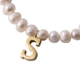 thumbnail image 2 of Pulseras Mujer de Perlas con Iniciales Oro 18k LuckyLy, Modelo Galia blanco UNITALLA, 2 of 6