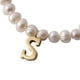 thumbnail image 2 of Pulseras Mujer de Perlas con Iniciales Oro 18k LuckyLy, Modelo Galia blanco UNITALLA, 2 of 6
