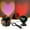 Valentine's Projection Light Under $5 A2278, variant on Vacemry Valentine's Projection Light, Valentine's Day Heart Projection Lamp, USB LED Desk Lamp with Rainbow Colors, Romantic Bedroom Night Light Decor, Holiday Party Projector Light