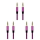 thumbnail image 5 of Kearding Cable de 3,5mm macho a macho sin pérdida de música AUX Cable para auriculares Cable de Audio portátil Home Theater coche reemplazo Type2 NO2, 5 of 6