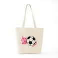 thumbnail image 6 of CafePress - I Know I Play Like A Girl Tote Bag - Unisex Canvas Tote Bag, Beige, 1-Piece, 6 of 7