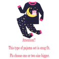 thumbnail image 3 of Pyjama à Manches Longues pour Grandes Filles Owl 100 % Coton Taille 8, 3 of 4