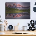 thumbnail image 6 of Luxe Metal Art 'Teton Awakening - Grand Teton National Park' by Darren White, Metal Wall Art, 16"x12", 6 of 9