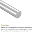 thumbnail image 3 of Uxcell Round Steel Rod, Lathe Bar Stock Tool, for Shaft Gear,DIY Craft,10 x 300mm, 3 of 4