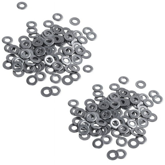 200Pcs M3 3 mm Metric 304 Stainless Steel Flat Washer