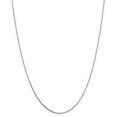 thumbnail image 1 of 14K White Gold 0.70mm Box Chain 24 Inch, 1 of 5