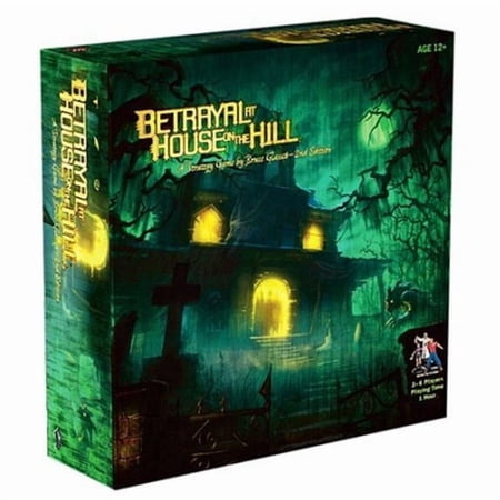 Betrayal at House on the Hill Horror Cooperative Board Game, 3-6 Players Ages 12+