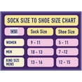 thumbnail image 3 of SOCKS'NBULK Mens Diabetic Neuropathy Edema Socks, Cotton Crew, Ankle Medical Sock, Size 10-13, 3 of 7