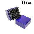 thumbnail image 1 of WRITWAA 36Pack Alphabet Metal Punch Set Letters Numbers Punch Set for Hobbyists and Professionals, 1 of 8