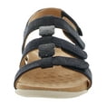 thumbnail image 2 of Vionic Women's Amber Adjustable Sandal Navy Metallic Linen - I0924F1400, 2 of 3