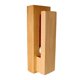 thumbnail image 4 of Gancho de madera para toallas, fácil de instalar, colgador de toallas, pinza para toallas, soporte para toallas. Marrón claro, 4 of 9