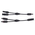 thumbnail image 1 of Adaptador paralelo de rama Y, Conector de clavija Solar de 3 vías PPO de latón, 2 a 1 conectores de Panel de batería, 1000V, 1 of 5