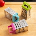 thumbnail image 3 of 6Pcs Mini Grater Box Cheese Grater Garlic Ginger Grater Slicer Vegetable Grating Tool, 3 of 5