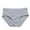 Gray, variant on Bigersell Womens Plus Size Underwear Clearance Plus Size Panties Women Thong Panty Style P-907 Nylon Period Panties Thongs Ladies Briefs Mid Waist Women's Briefs White XL