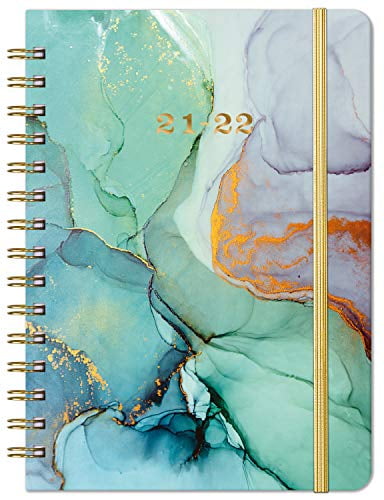 6.3 x 8.4 Inner Pocket Weekly & Monthly Planner with Monthly Tabs 2022 Planner Flexible Hardcover with Thick Paper Jan 2022 Elastic Closure Dec 2022 