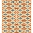 thumbnail image 3 of Ambesonne Zambia Duvet Cover Sets, Folk Retro Style, 2-Twin, Sand Orange Dark Blue, 3 of 3