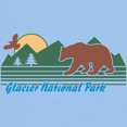 thumbnail image 3 of CafePress - Glacier National Park Light T Shirt - Men's Classic Graphic T-Shirt, 3 of 4