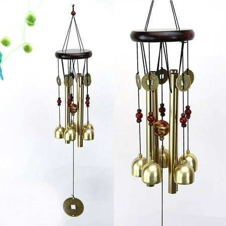 Big sale Metal Wooden Bell Wind Chimes Wall Hanging Home Decorative Pendants for Door Balcony G 19A