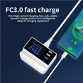 thumbnail image 4 of Cargador Usb Inteligente Universal 4 Puertos De Salida Pd20W Convertidor De Carga Rápida Usb Pantalla Adaptador De Carga Usb Cateissary EL013526-01, 4 of 6
