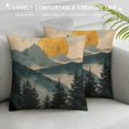 thumbnail image 3 of GOSMITH Abstract Boho Throw Pillow Covers Mountain Nature Landscape Sunset Forest Pillow Covers Modern Cushion Case for Home Sofa Couch Bed Outdoor Indoor Decoration, 3 of 5