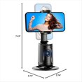 thumbnail image 1 of Smart AI Recognition Phone Tripod 360° Rotating Auto Face Tracking Gimbal Selfie Mobile Phone Stick Holder, 1 of 7