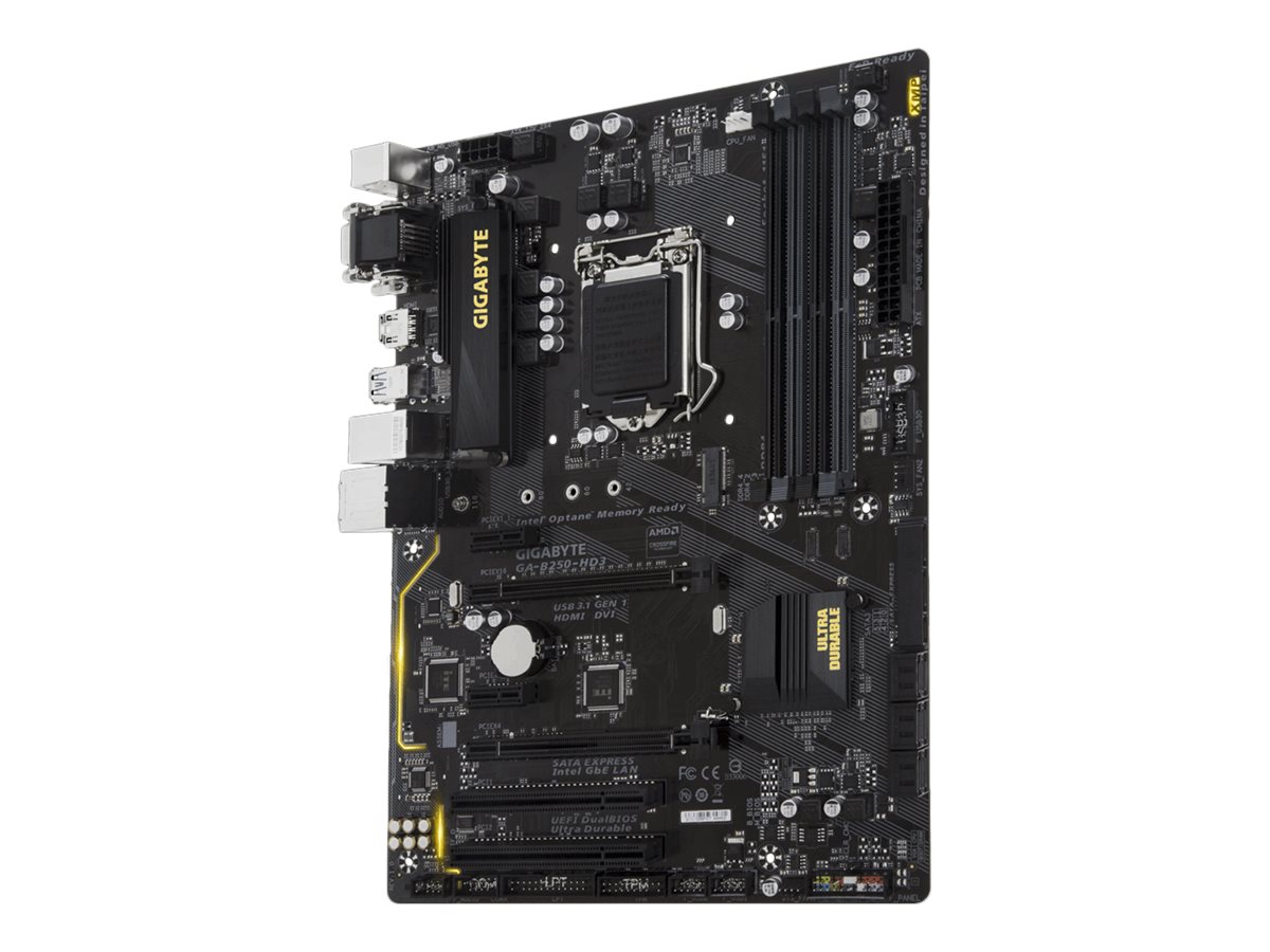 Gigabyte GAB250HD3 1.0 motherboard ATX LGA1151 Socket B250