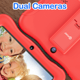 thumbnail image 5 of Contixo 7" Kids Tablet 32GB, 50+ Disney Books, 2024 Model, Protective Case, Red, 5 of 8