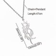 thumbnail image 5 of Slipknot Metal Rock Tide Pendant Necklace Men And Women Hip-hop Personality Couple Fashion Street All-match Jewelry Gift, 5 of 5