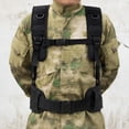 thumbnail image 4 of Chaleco Táctico Transpirable Modular Game Chest Rig Ropa Negro shamjiam Chaleco para juegos al aire libre, 4 of 9