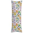 thumbnail image 1 of Funda de almohada Pokémon, funda de almohada larga de cuerpo entero, almohada de compañero de juegos para niños, cojín de sofá, muebles para el hogar, decoraciones de cama de 20" x 54", 1 of 5