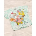 thumbnail image 4 of SpongeBob SquarePants Girls Blue Short Sleeved T-Shirt (3-4 Years), 4 of 7