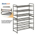 thumbnail image 5 of Bextsrack 3 Tier Shoe Rack Shoe Rack Organizer Closet Shoe Rack in Kitchen,(Bronze), 5 of 7