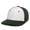 thumbnail image 4 of OC Sports AIR25 Flexible Fitting Cap - White Dark Green Dark Green, 4 of 8