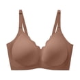 thumbnail image 3 of Women's Non Underwire Comfortable Push Up Non Thin Bottom Bra plus Size Sports Bra for Women Womens Bras No Underwire Pack Bra 36c One Shoulder Sports Bra Top Womens Workout Sports Bra Bras for Women, 3 of 3
