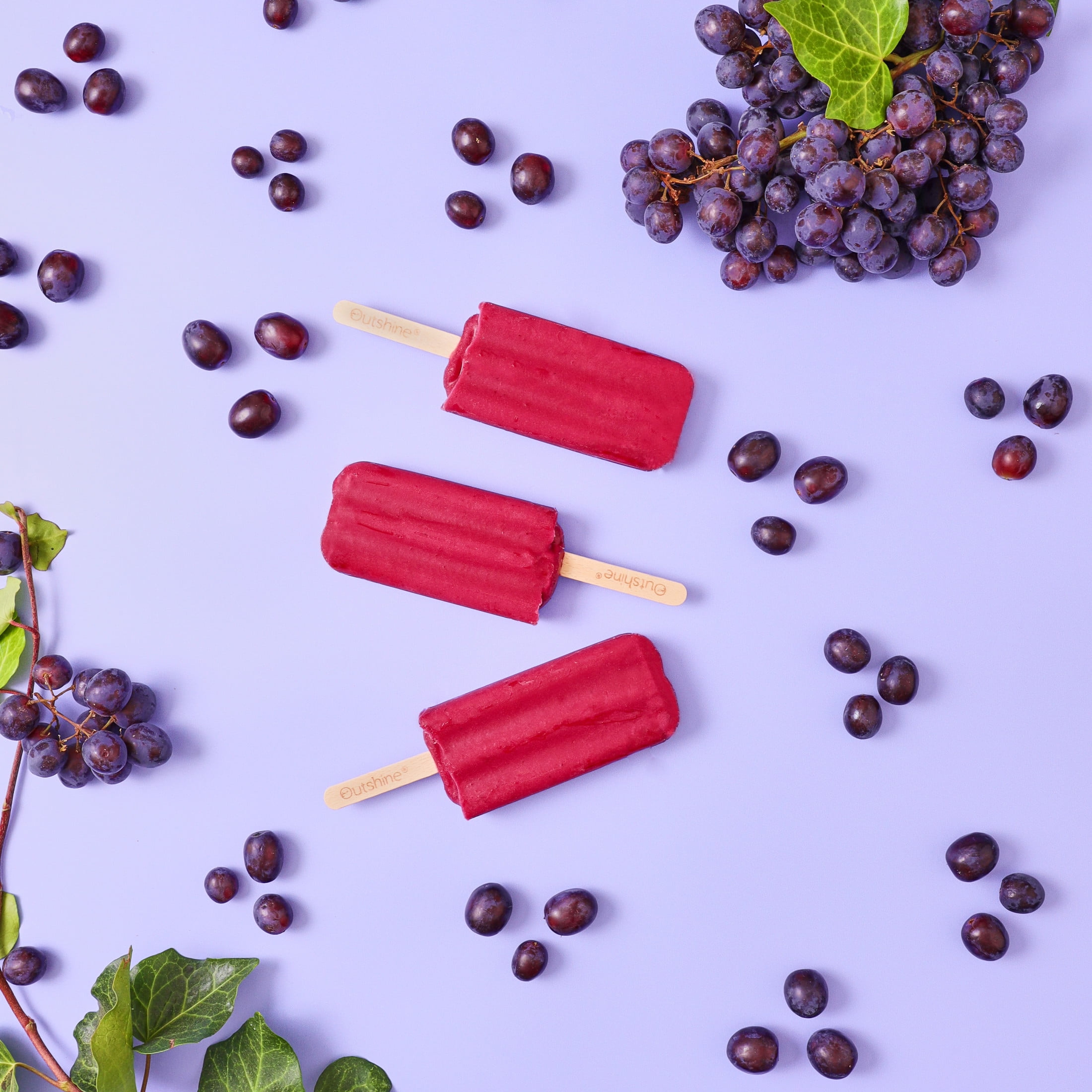 Outshine Grape Frozen Fruit Bars, Non-GMO, Gluten Free, 6 Count
