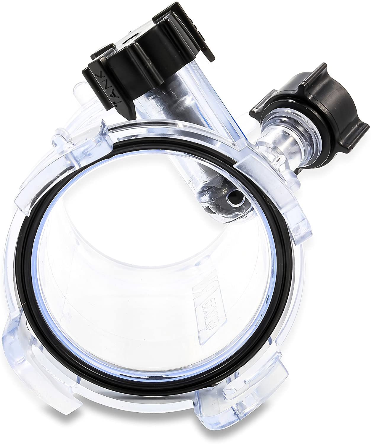 Camco Dual Flush RV Holding Tank Rinser (39072)Two-Way Jet Cleaning Action, 5-inches