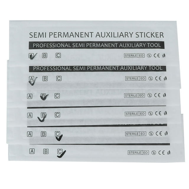 Semi Permanent Auxiliary Sticker, Affordable Eyebrow Stickers, For Home Beautician
