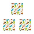 thumbnail image 3 of Decodeary Anti-Slide Design Childrens Crawling Carpet For Home And Dining Chair Children's Crawling Carpet Kid Game Activity Rug sea world 110*110cm 3Set, 3 of 6
